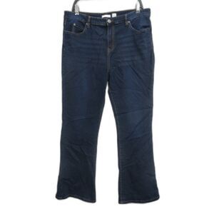 Serra Womens Blue Jeans Size 14 Hight Rise Casual Preppy